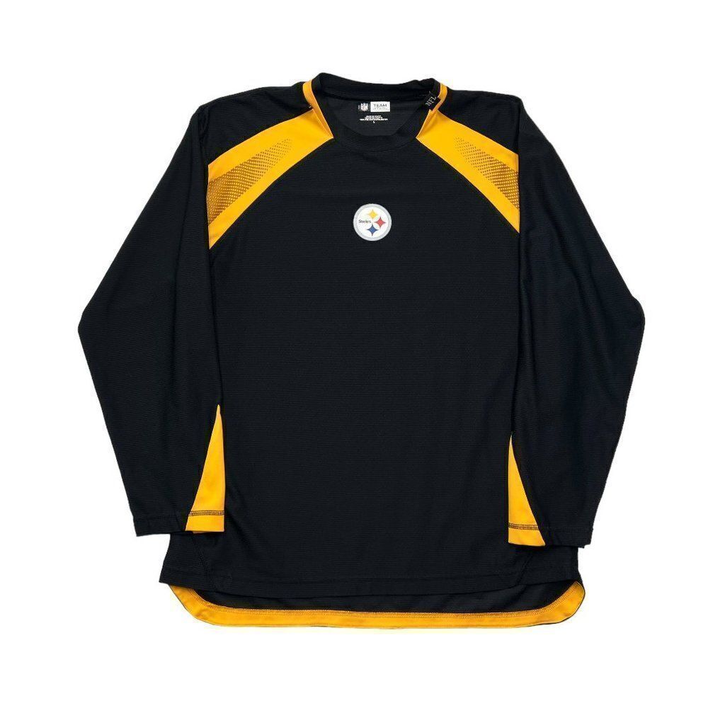 NFL Men's Pittsburgh Steelers Long Sleeve Performance Shirt
